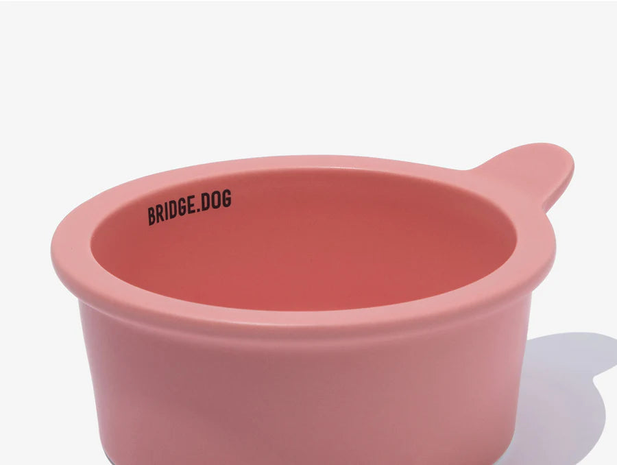 Bridge Dog Mini Bowl - Coral Pink (Matte) - hanfancosmetics Australia