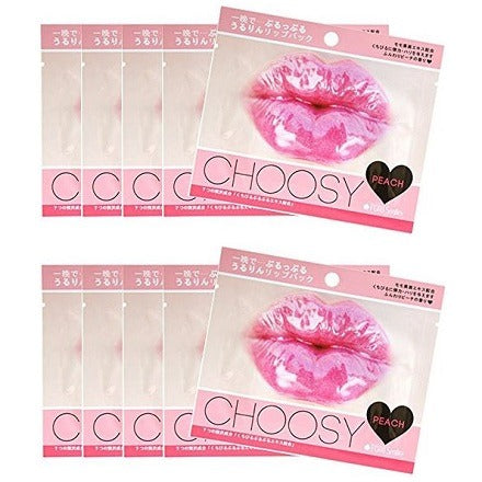 Pure Smile CHOOSY Lip Pack [10pcs]纯微笑果冻美唇膜 - hanfancosmetics Australia